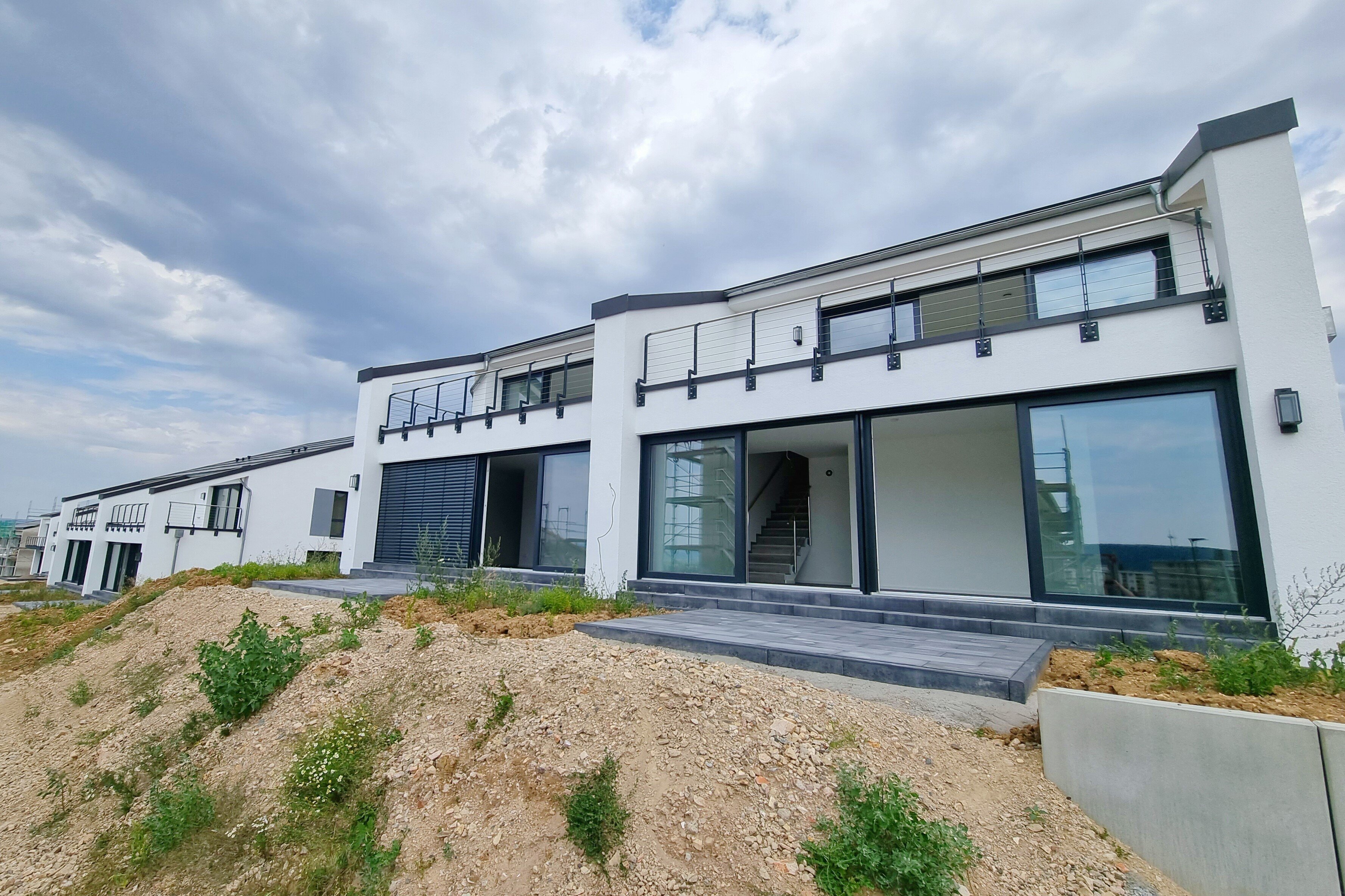 Die ersten Häuser im Bad Kreuznacher Solarquartier sind fertig