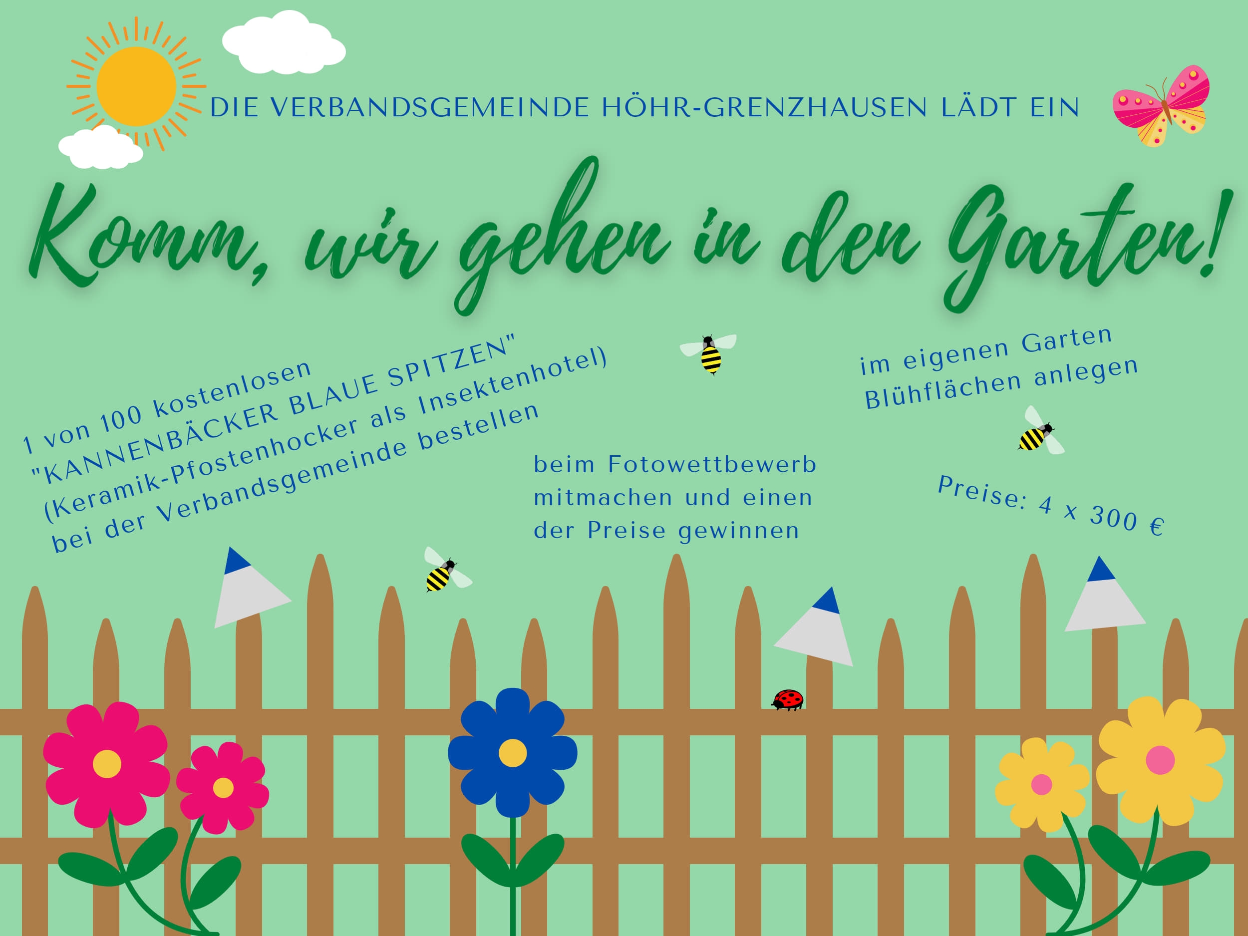 Einladung der Verbandsgemeinde an ihre Bürger Einladung der Verbandsgemeinde an ihre Bürger