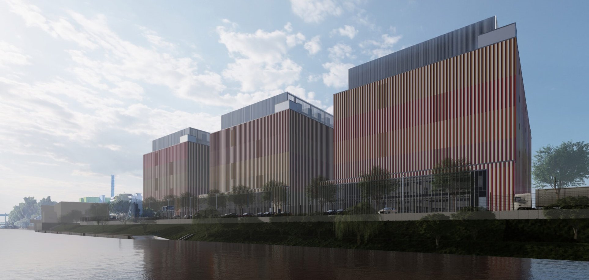 So soll das Rechenzentrum nach Fertigstellung ausschauen